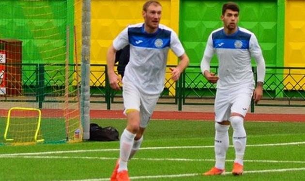 Александр Жданов (слева), Футбольна Хмельниччина