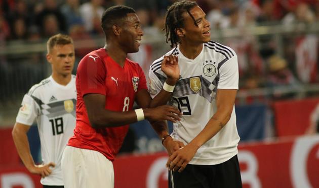 Давид Алаба и Лерой Сане, ФК Бавария Мюнхен