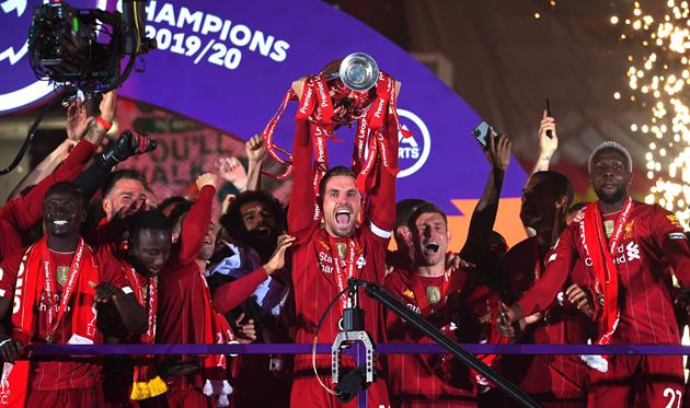 Ливерпуль - чемпион Англии сезона-2019/20, Getty Images