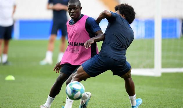 Нголо Канте и Виллиан, Getty Images