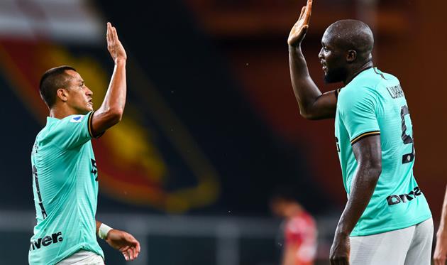 Алексис Санчес и Ромелу Лукаку, Getty Images