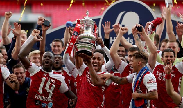 Арсенал - обладатель Кубка Англии-2019/20, Getty Images