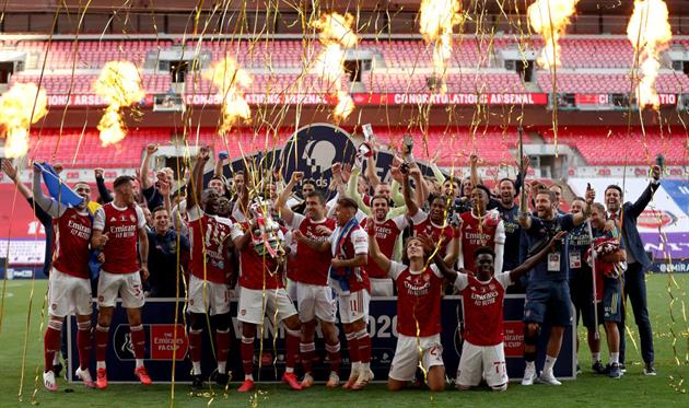 Арсенал - обладатель Кубка Англии-2019/20, Getty Images