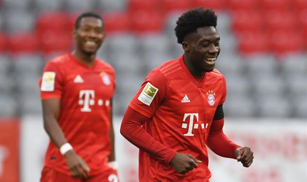 Альфонсо Дэвис, фото getty images