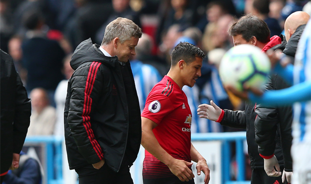 Оле-Гуннар Солскьяер и Алексис Санчес, Getty Images