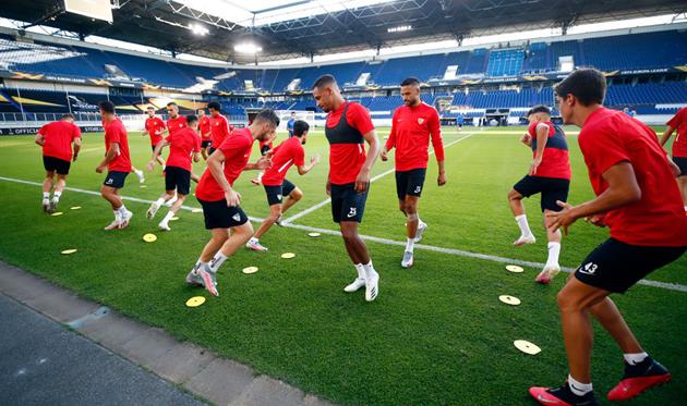 Севилья готовится к матчу с Ромой, Getty Images
