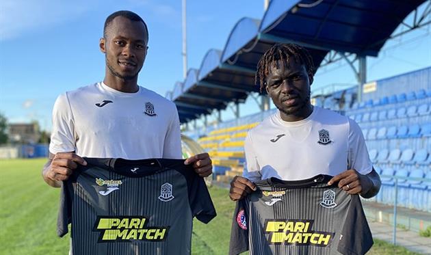 Ибрагим Каргбо и Бенито, ФК Олимпик Донецк