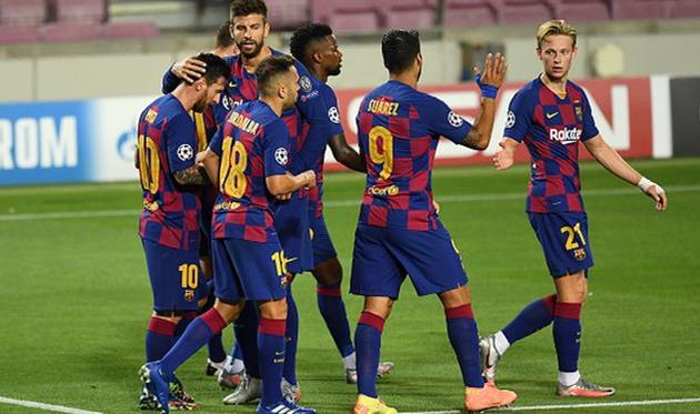 барселона вышла в четвертьфинал лиги чемпионов, getty images