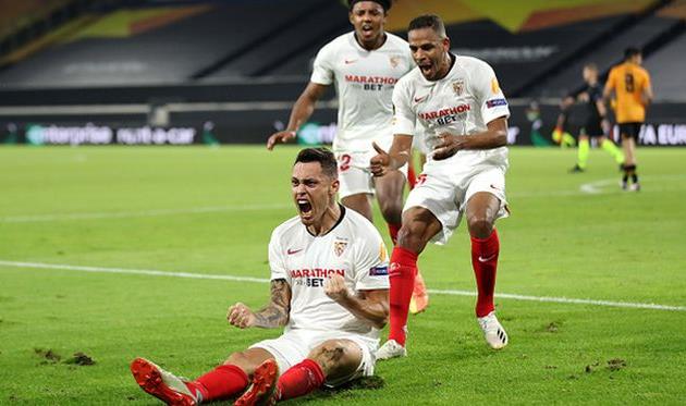 лукас окампос (на переднем плане) - автор единственного гола, getty images