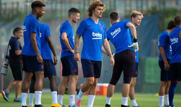 Игроки Барселоны, Getty Images