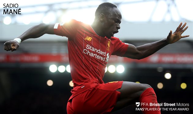 САДИО МАНЕ, TWITTER.COM/PFA 