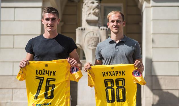 Игорь Бойчук и Андрей Кухарук, ФК Рух Львов