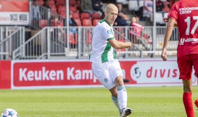 Роббен сыграл за Гронинген впервые после возвращения