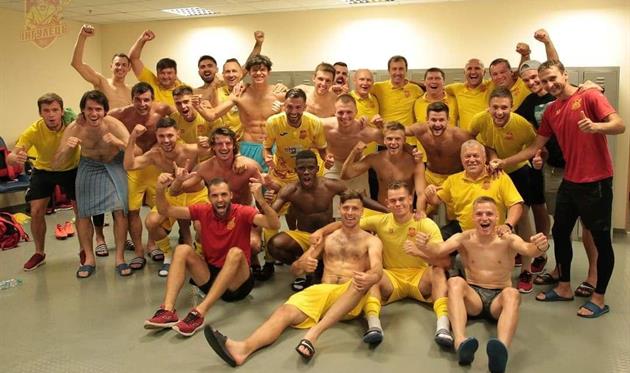 Футболисты порадовались исторической ничьей, ФК Ингулец