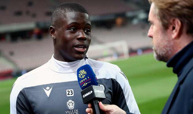 Маланг Сарр, Фото ФК Ницца