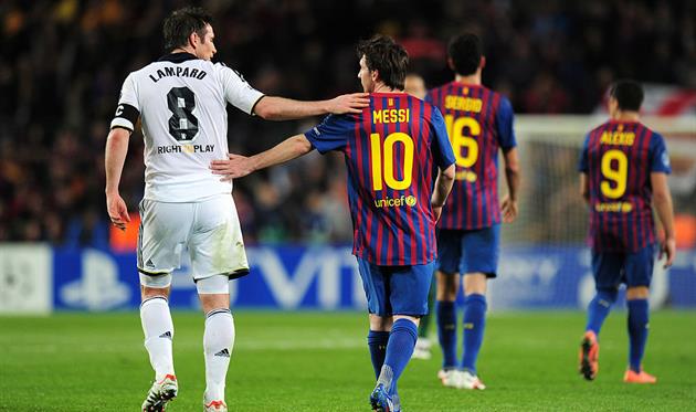 Лампард и Месси, Getty Images 