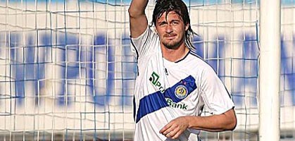 Милевский снова забил, фото fcdynamo.kiev.ua