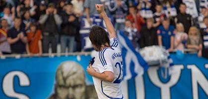 Герой матча Артем Милевский, фото Илья Хохлов, Football.ua