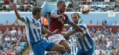Астон Вилла прорвалась сквозь сети Оденсе, фото АР