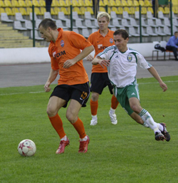 Худобяк против Шевчука и Хюбшмана, фото fckarpaty.lviv.ua