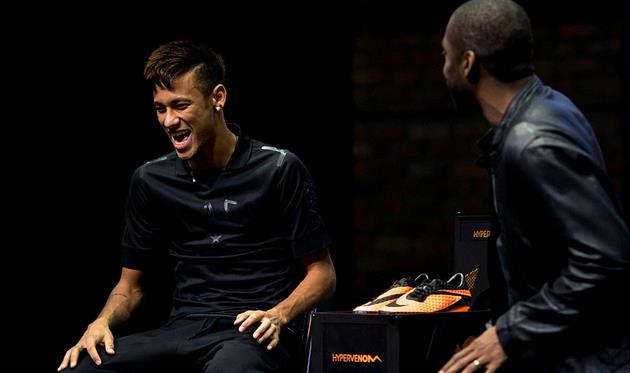 Неймар на запуске бутс Nike, Getty Images