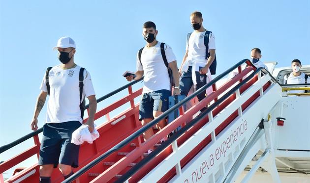 Футболисты сборной Украины, УАФ