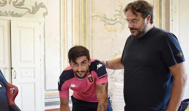 Маттиа Перин, фото ФК Дженоа