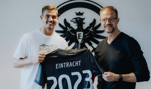 Андре Силва и Фреди Бобич, фото ФК Айнтрахт Ф