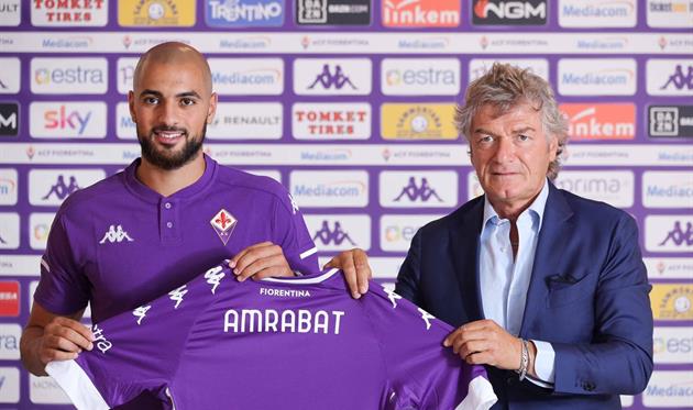 Софьян Амрабат, фото ФК Фиорентина