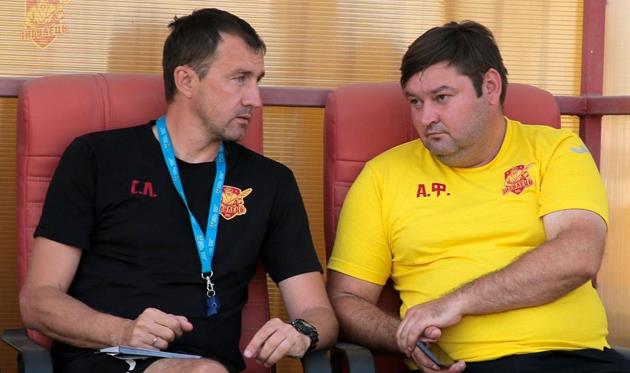 Сергей Лавриненко (слева), фото ФК Ингулец