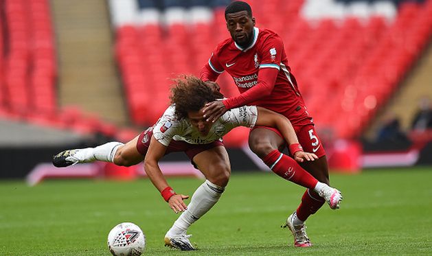 жоржиньо вейналдум в матче за суперкубок англии, getty images