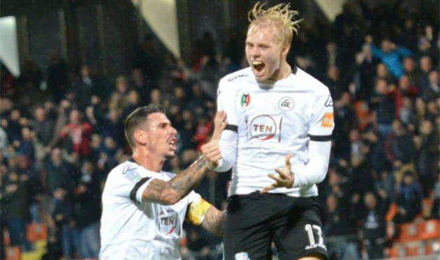 Свейн Арон Гудйонсен, фото официального сайта ФК Специя