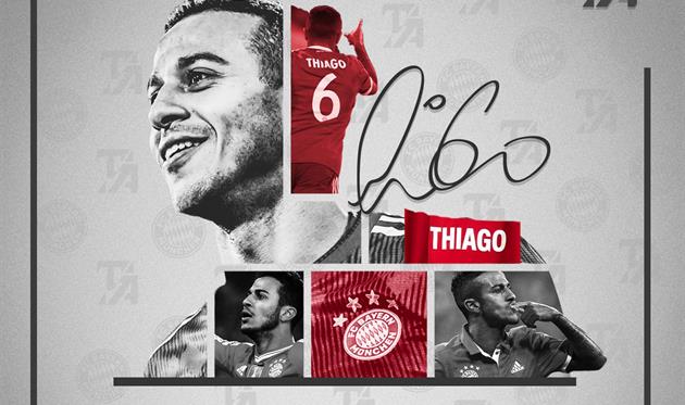 Тиаго попрощался с Баварией