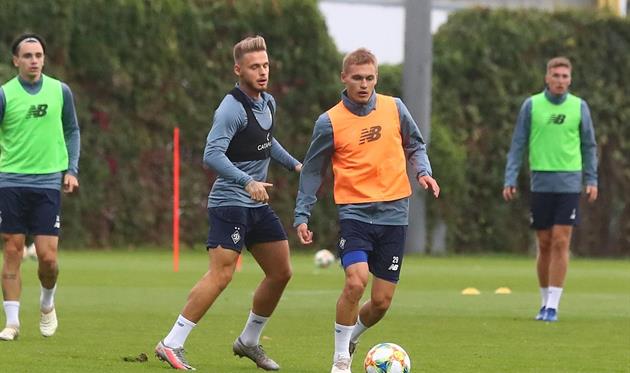 Виталий Буяльский на тренировке Динамо, ФК Динамо