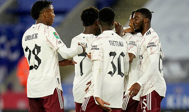 арсенал обыграл лестер, getty images