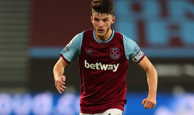 Деклан Райс, getty images