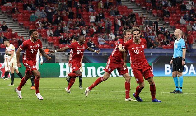 радость игроков баварии, getty images