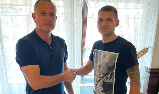 Донатас Казлаускас (справа), фото ПФК Львов