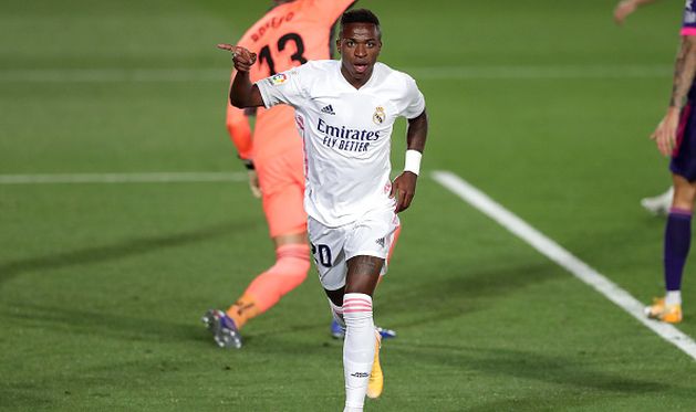 винисиус - автор единственного гола, getty images