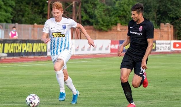 Ефим Конопля (слева), ФК Десна