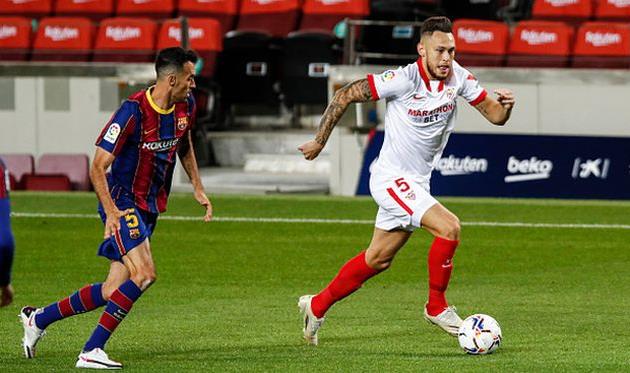 барселона и севилья сыграли вничью, getty images