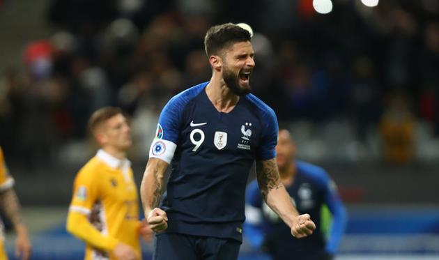 Оливье Жиру, Getty Images