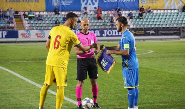 Украина U-21 — Румыния U-21, frf.ro