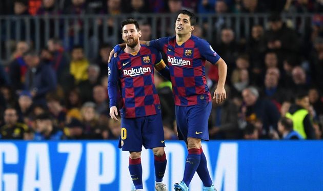 Месси и Суарес, getty images