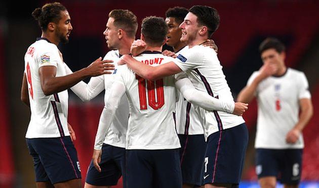 радость игроков сборной англии, getty images