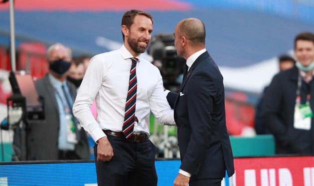 Гарет Саутгейт (слева), getty images