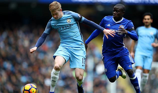 Кевин Де Брюйне и Нголо Канте, Getty Images