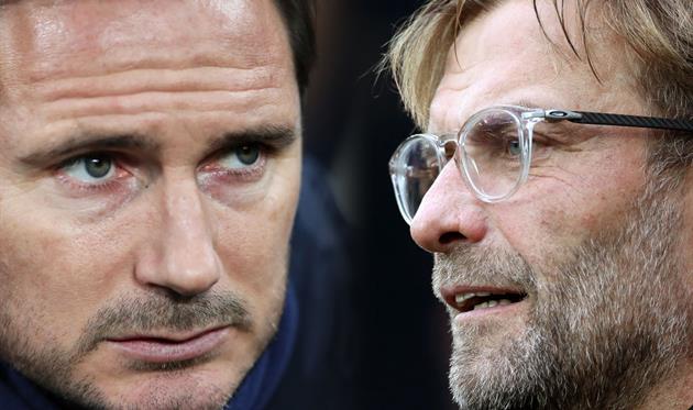 Фрэнк Лампард и Юрген Клопп, Getty Images