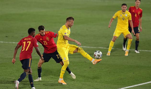 Украина — Испания, Getty Images