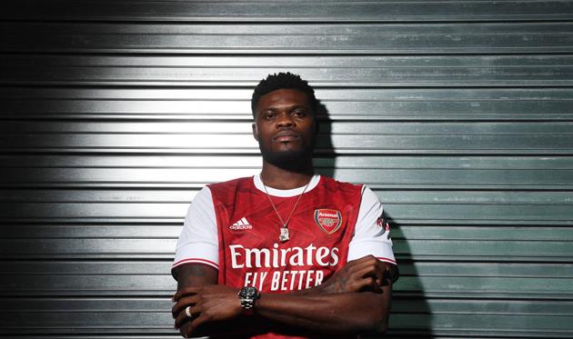 Томас Партей, Arsenal.com